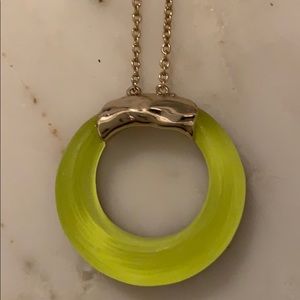 Beautiful Alexis Bittar Frosted Lucite Necklace